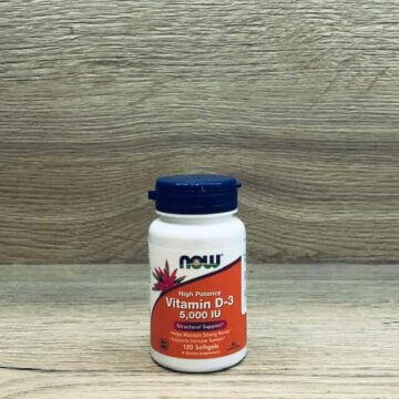 now foods vitamin d-3 5000 iu 120 kaps.