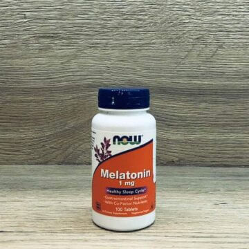 now foods melatonin 1mg complex 100 tabl