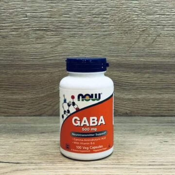 now foods gaba 500mg 100 kaps.