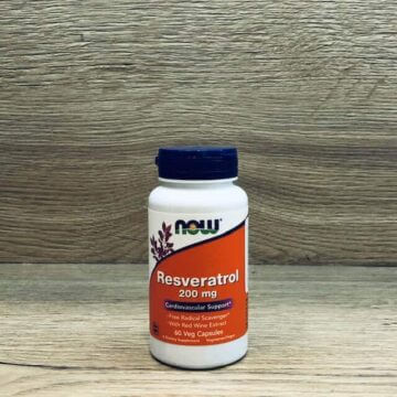 now foods resveratrol 200mg 60 kaps