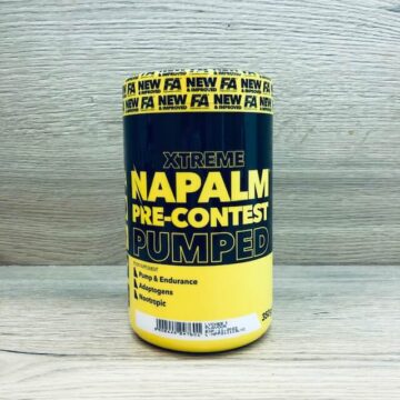 fitness authority napalm pre contest pumped 350g