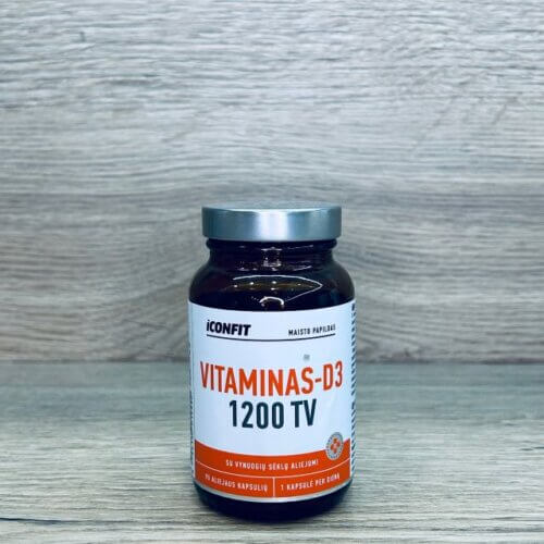 iconfit vitamin d3 1200 90 kaps.