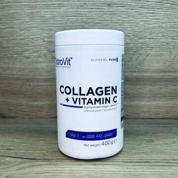 ostrovit supreme pure collagen vitamin c 400g