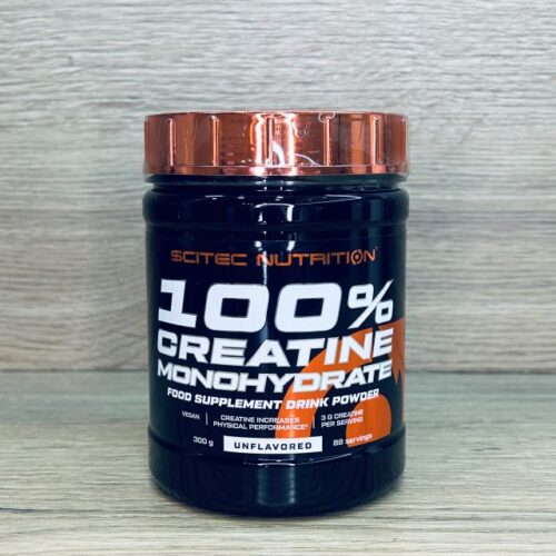 scitec 100% creatine monohydrate 300g