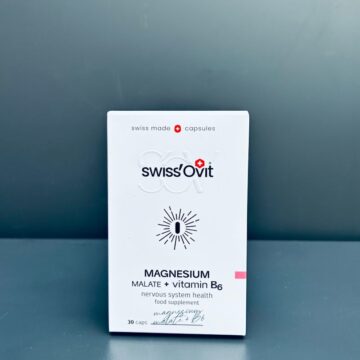 Swiss´Ovit Magnesium Malate + Vitamin B6 - 30 kaps.