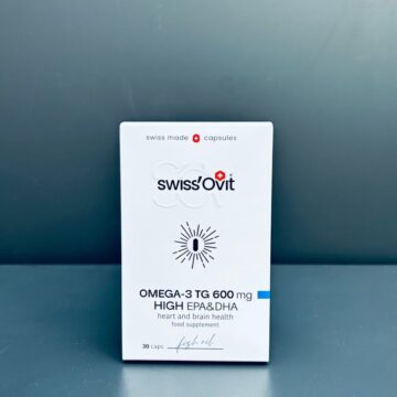 Swiss´Ovit OMEGA 3 TG 600 mg Fish Oil - 30 kaps.