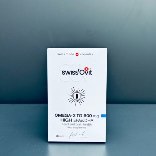 Swiss´Ovit OMEGA 3 TG 600 mg Fish Oil - 30 kaps.