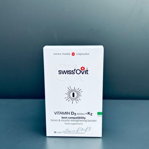 Swiss´Ovit Vitamin D3 4000IU + K2 - 30 kaps.