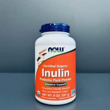 Now Foods Certified Organic Inulin - 227g