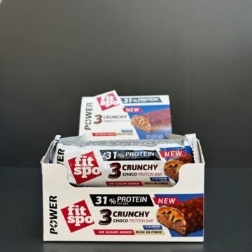 FitSpo Power 3Crunchy Choco Protein Bar - 50g