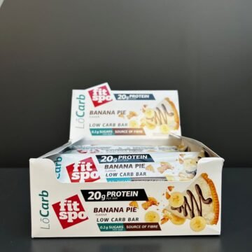 FitSpo Lo Carb Protein Bar (Banana Pie) - 60g