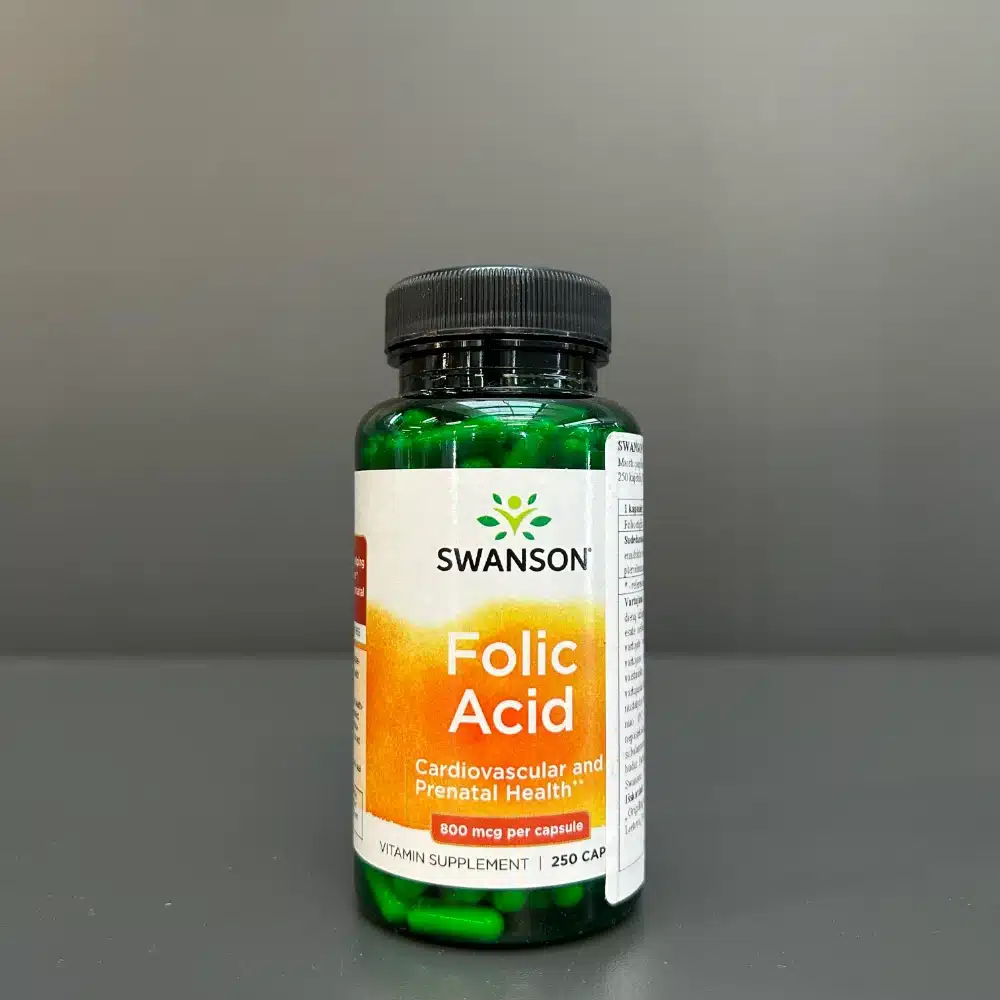 Swanson Folic Acid - 250 kaps.